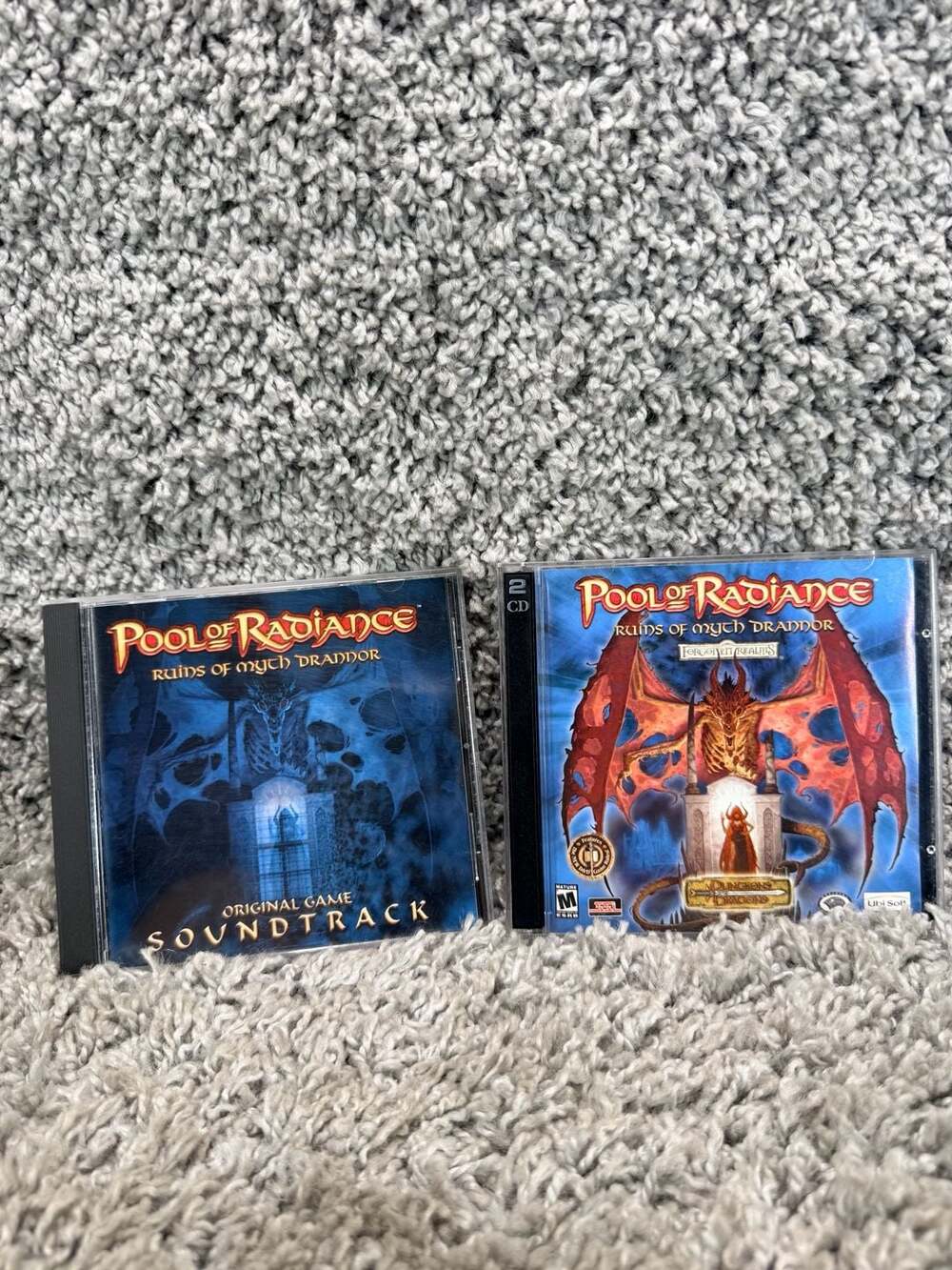 Pool of Radiance: Ruins of Myth Drannor PC Game and Original Soundtrack 2-CD Set